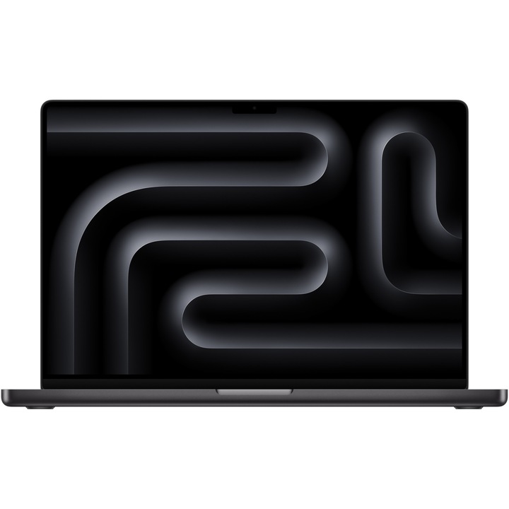 Laptop Apple MacBook Pro 16" cu procesor Apple M3 Max, 16 nuclee CPU si 40 nuclee GPU, 48GB, 1TB SSD, Space Black, INT KB