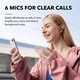 Безжични слушалки Anker SoundCore Liberty 4 NC, ANC 2.0, Hi-Res Sound, LDAC, Bluetooth 5.3, черни