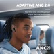 Безжични слушалки Anker SoundCore Liberty 4 NC, ANC 2.0, Hi-Res Sound, LDAC, Bluetooth 5.3, черни