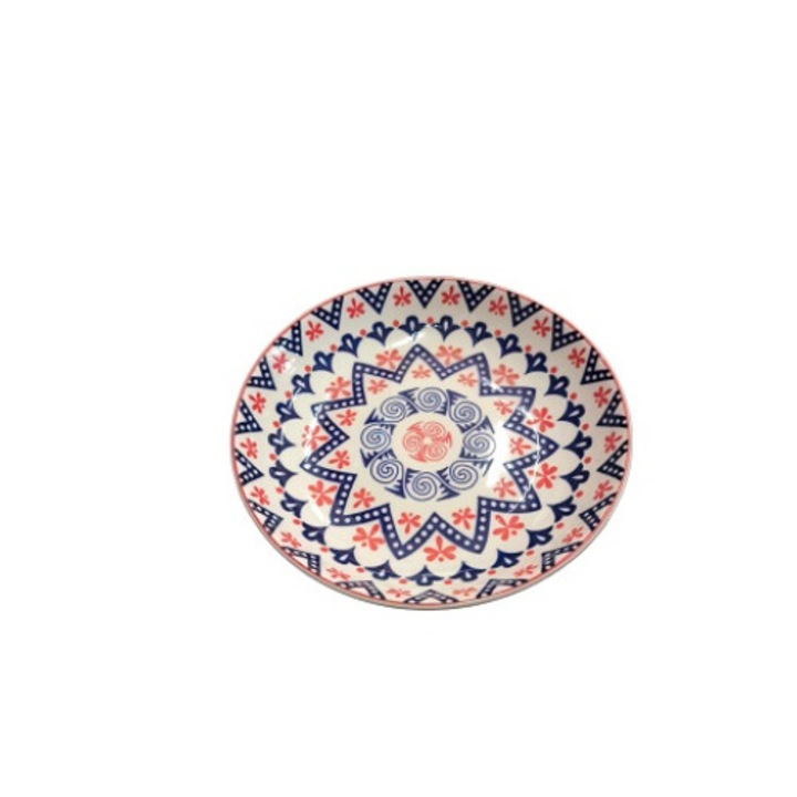 Farfurie ceramica model traditional, 18cm