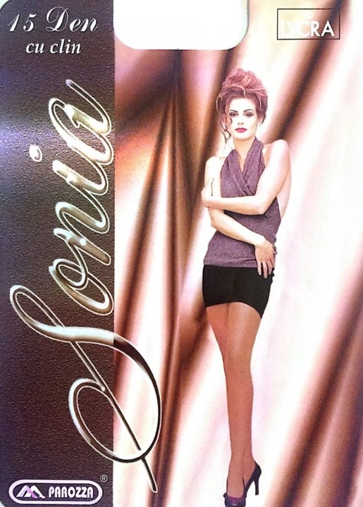 Dres Dama Sonia Lycra 20 Den Cu Clin Nr, Bej