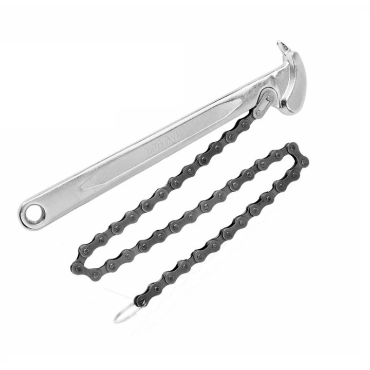 Cheie cu lant Total, dimensiune 12"/300mm, diametru 60-110mm, L 420mm