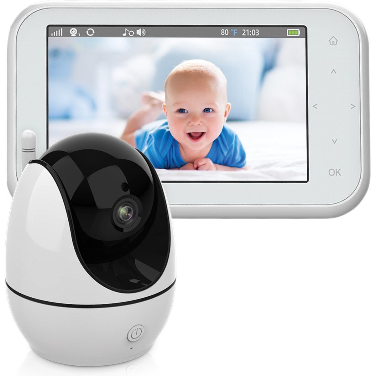 Baby Monitor si Camera Audio-Video Wireless Pentru Supraveghere Bebe ...