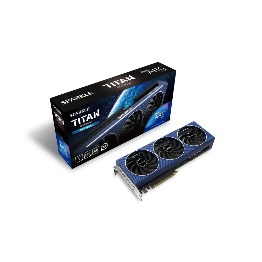 Placa video Sparkle Intel ARC A770 Titan OC Edition 16GB GDDR6 256