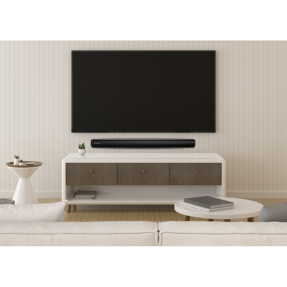 Soundbar Kenwood LS-600BT, 60W, Bluetooth, eARC, USB, Negru