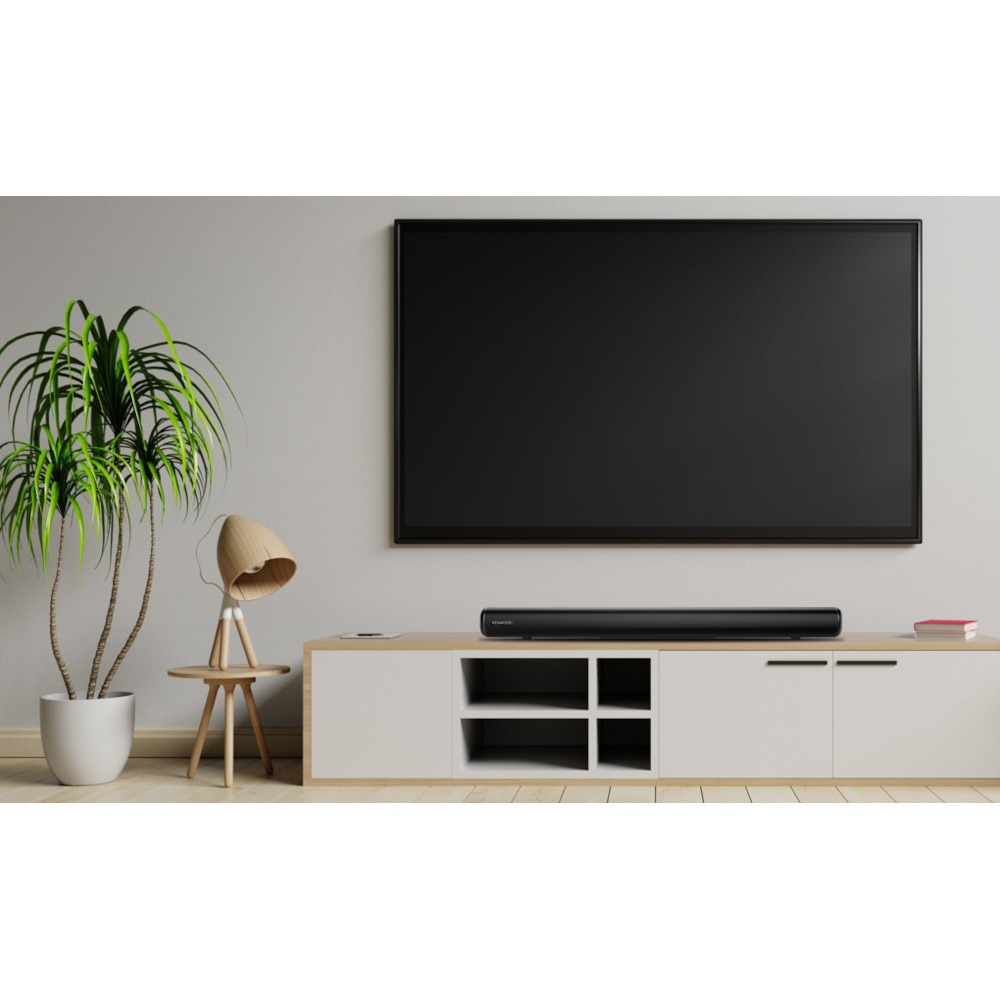 Soundbar Kenwood LS-600BT, 60W, Bluetooth, eARC, USB, Negru