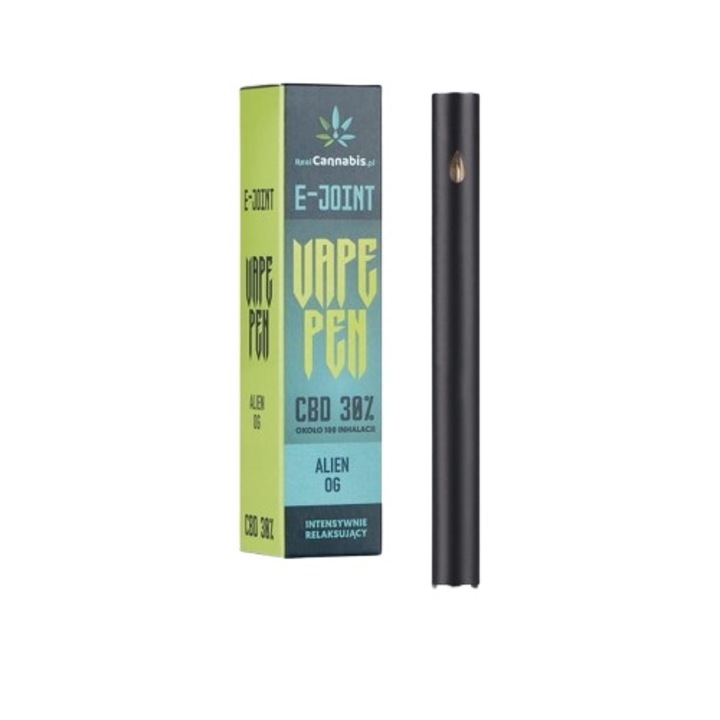 Tigara electronica, Real Cannabis, CBD Vape-Pen 30%, Alien OG - eMAG.ro