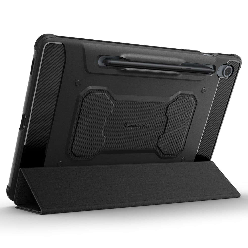Husa Spigen Rugged Armor Pro compatibila cu Samsung Galaxy Tab S9 FE 10.9 inch Black