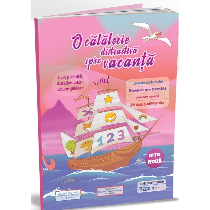 O calatorie distractiva spre vacanta, clasa pregatitoare, Editura Edu