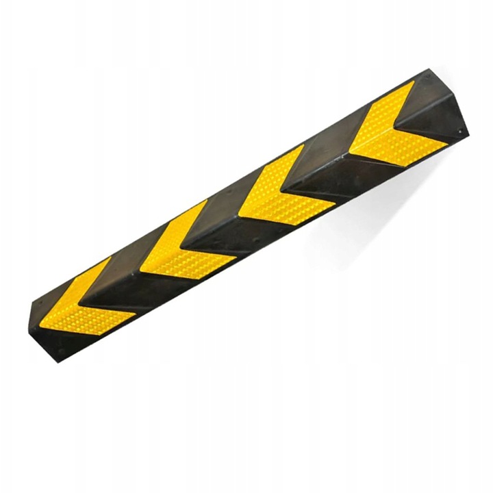 Protectoare de colt perete cu suprafata reflectorizanta, 80 cm, Muvu