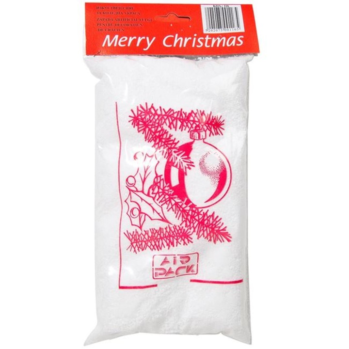 Zapada Artificiala Decorativa de Craciun Shopiens®, Alba Fulgi, 20 g