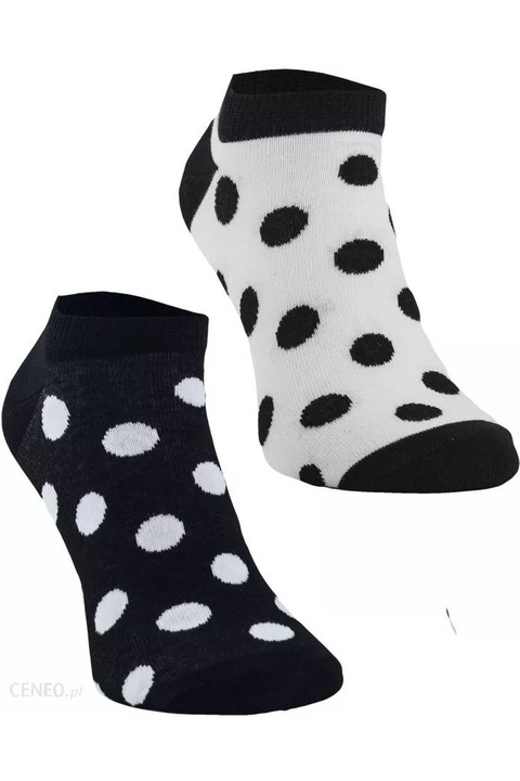 Sosete scurte bumbac Black & White