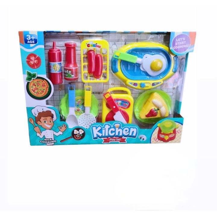 Комплект посуда за детска кухня