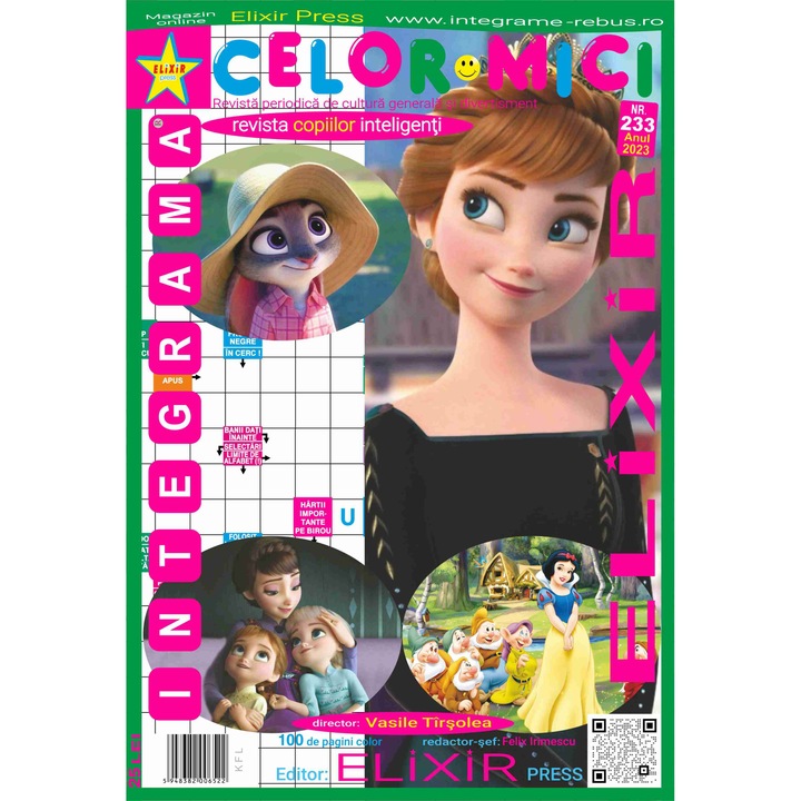 Integrama celor mici nr 232, 52 pagini, Elixir Press