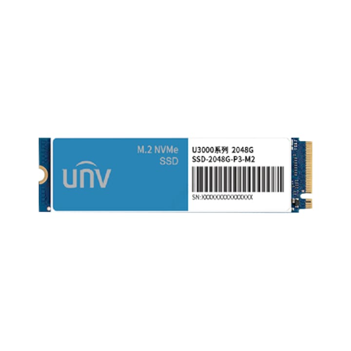 Unitate stocare SSD 2048GB, M.2, PCIe3 NVMe U3000 - UNV