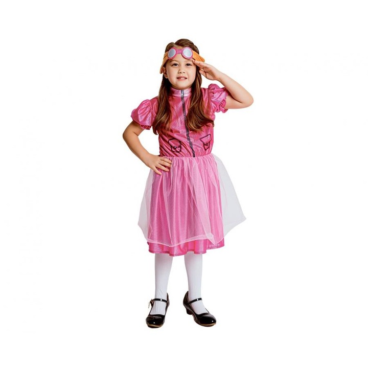 Costum Skye cu aripi, Patrula catelusilor pentru fete, 3-4 ani, 92-104 cm