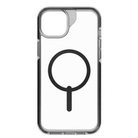 Carcasa ZAGG Santa Cruz Snap Case cu MagSafe compatibila cu iPhone 15 Pro, Clear / Black