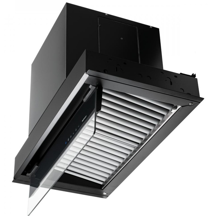 Hota incorporabila FALMEC VIRGOLA NO-DROP Comfort, L=60cm, Motor 800m³/h, Sistem anti-condensare patentat No-Drop, Clasa A, Iluminare LED Dynamic si Dimabil, Inox