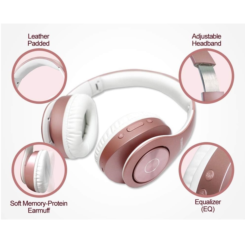 Casti cu fir, Tuinyo, deep bass, bluetooth, cu memorie, microfon incorporat, confort ultra