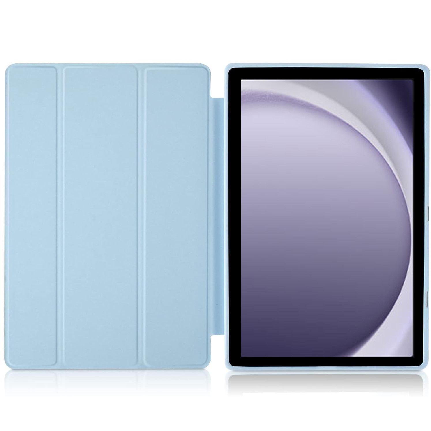Husa Ultra Slim, Revomag, pentru Samsung Galaxy Tab A11 / A9 8.7", TPU Smart Cover, Ice Blue