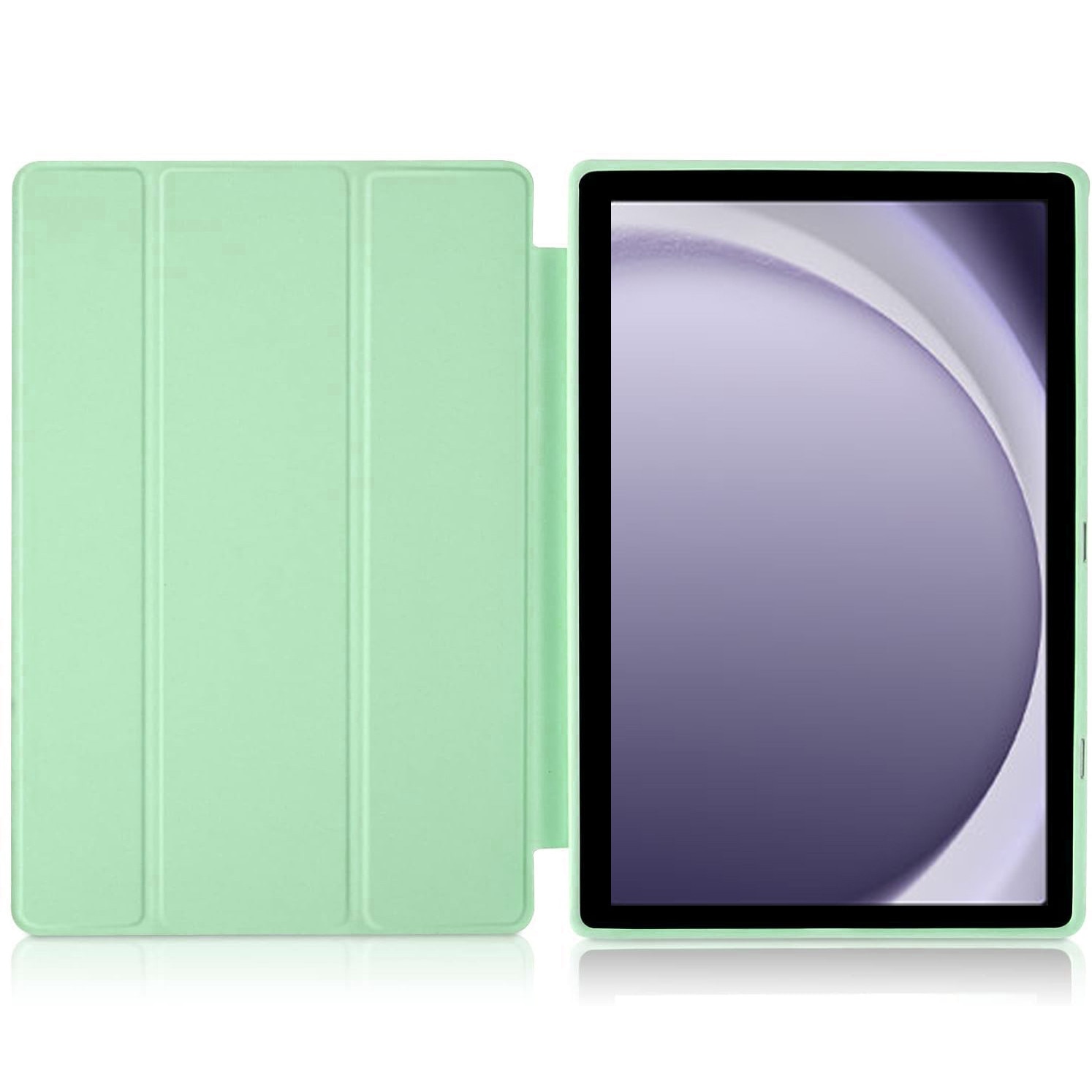 Husa Ultra Slim, Revomag, pentru Samsung Galaxy Tab A9 8.7", TPU Smart Cover, Verde menta
