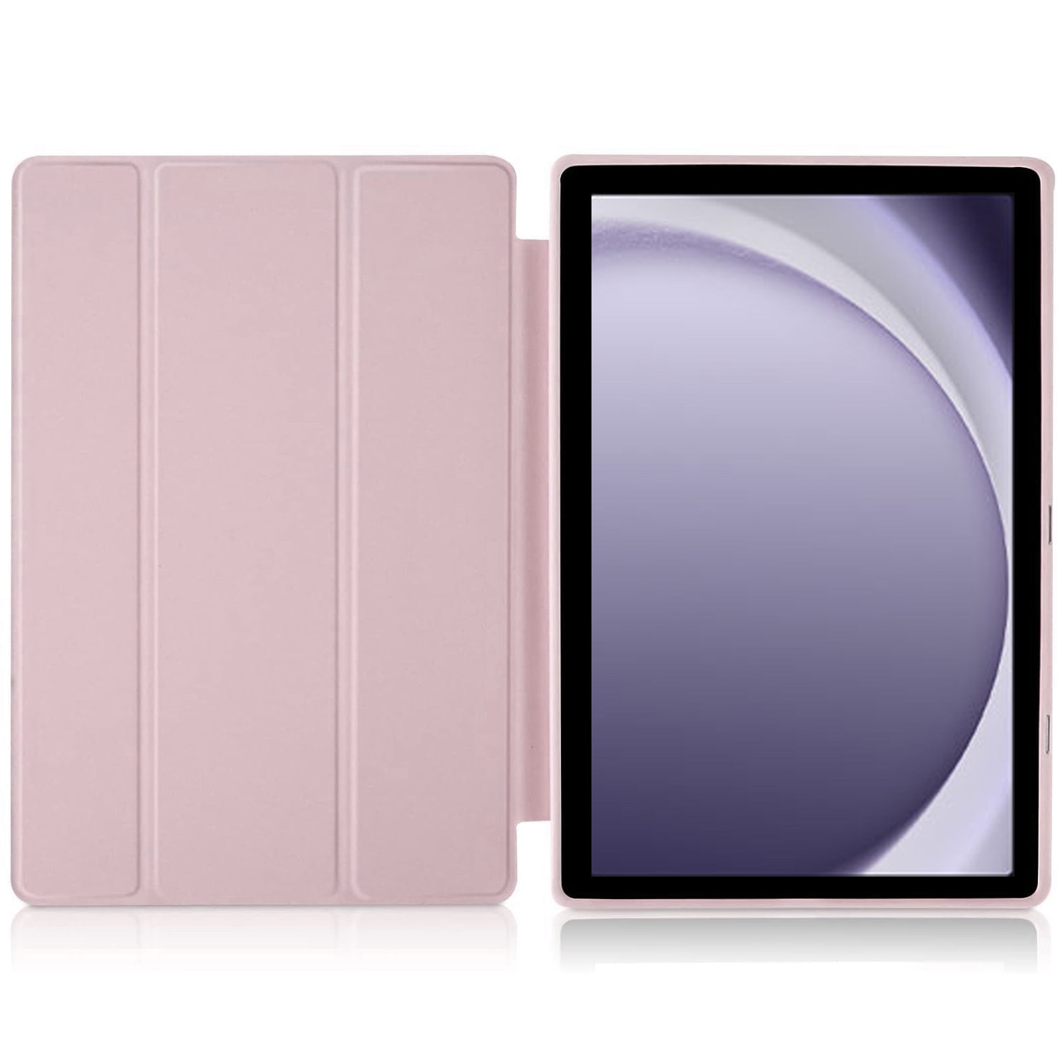 Husa Ultra Slim, Revomag, pentru Samsung Galaxy Tab A11 / A9 8.7", TPU Smart Cover, Roz