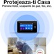 Sistem de alarma wireless IARMAC cu Amprenta, Wifi GSM, compatibil cu aplicatia Tuya Smart, 3 senzori de miscare, 3 senzori usa/geam, alerta prin SMS, apel vocal, notificare pe telefon, comunicare bidirectionala, Touchscreen, Limba Romana