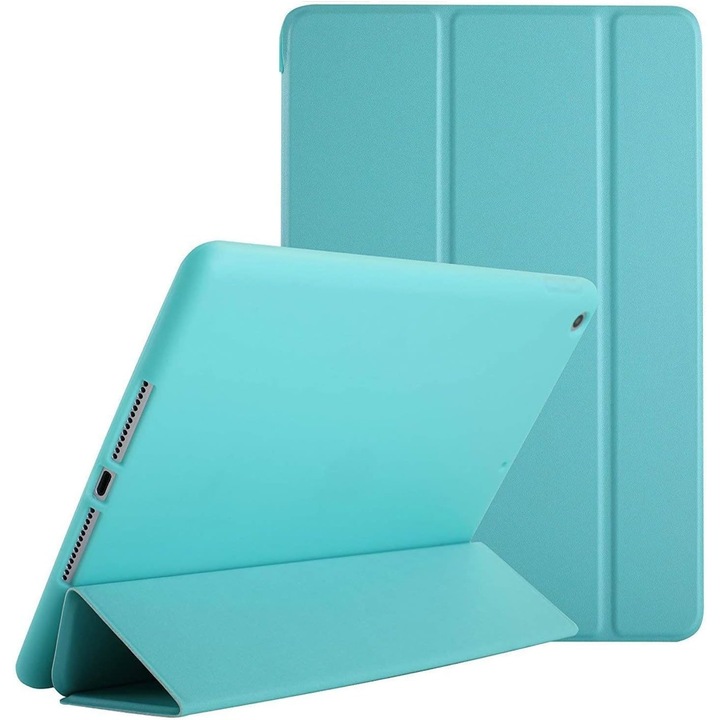 Sigloo Slim Case, Smart Cover, Trifold, Xiaomi RedMI Pad 10.6 tablethez, 10.6 hüvelyk, Szilikonból, 360 védelem, Világoskék modell