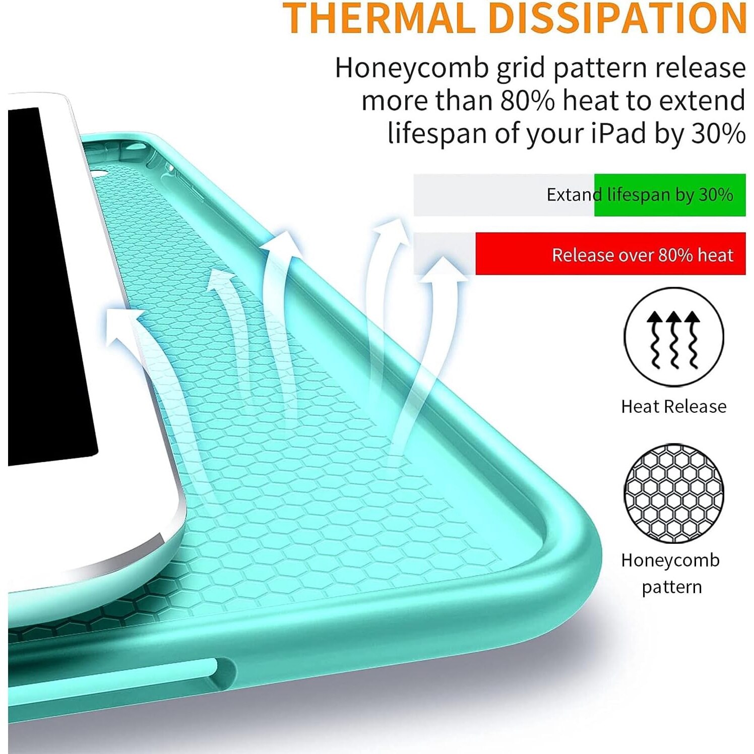 Husa Slim Sigloo, Smart Cover, Trifold, pentru tableta Xiaomi RedMI Pad 10.6, 10.6 inch, din Silicon, protectie 360, model Light Blue