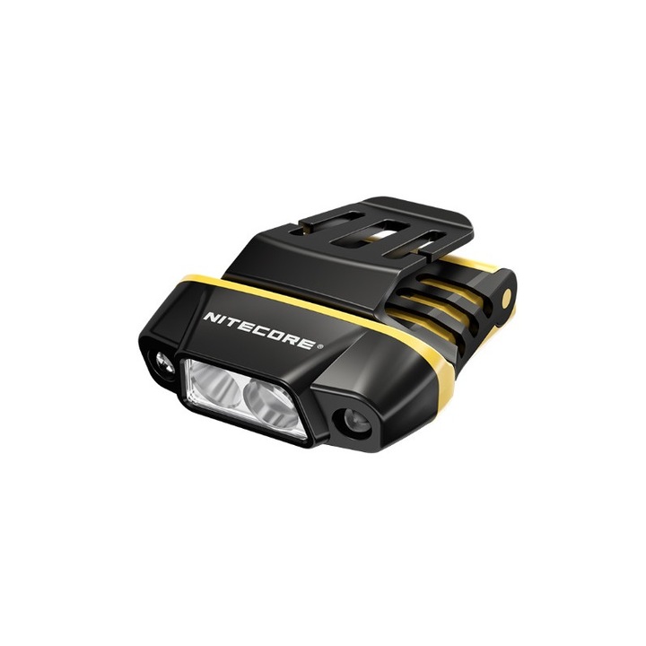 Фенерче с щипка, Nitecore NU11, акумулаторна USB-C, 150 лумена, 50 метра, IR сензор