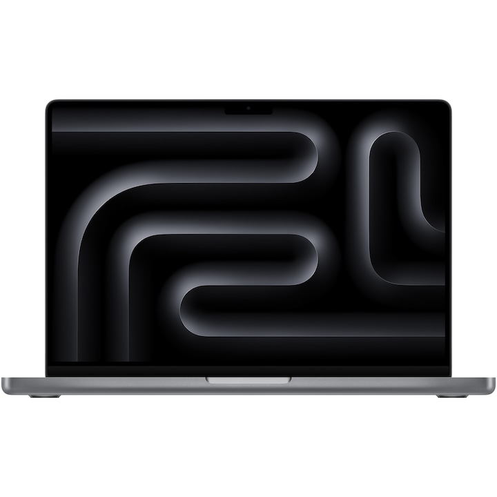 Лаптоп Apple 14" MacBook Pro, Apple M3 чип, 8-ядра CPU и 10-ядра GPU, 8GB, 1TB, Space Gray