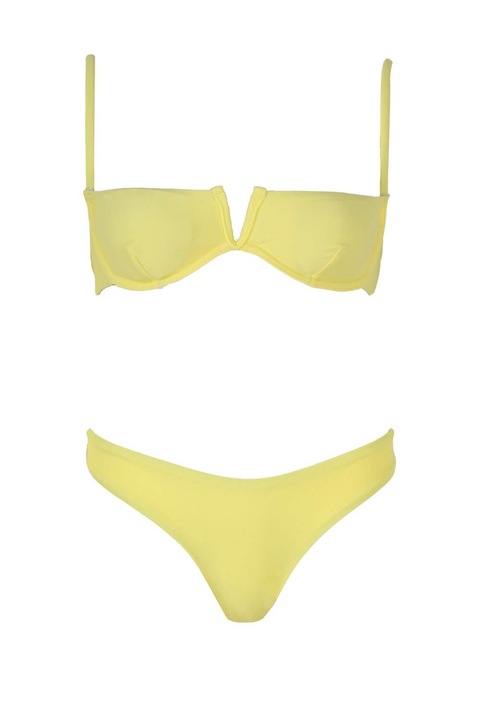 Luigi бански костюм от 2 части, жълт, Жълт