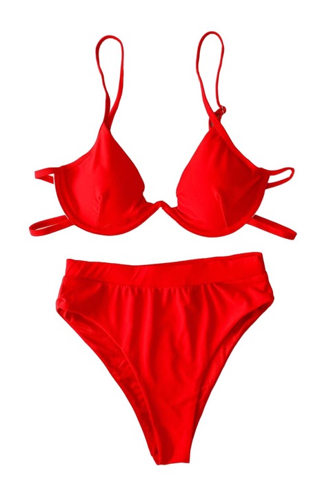 Бански от 2 части, Luigi, Червен, SM