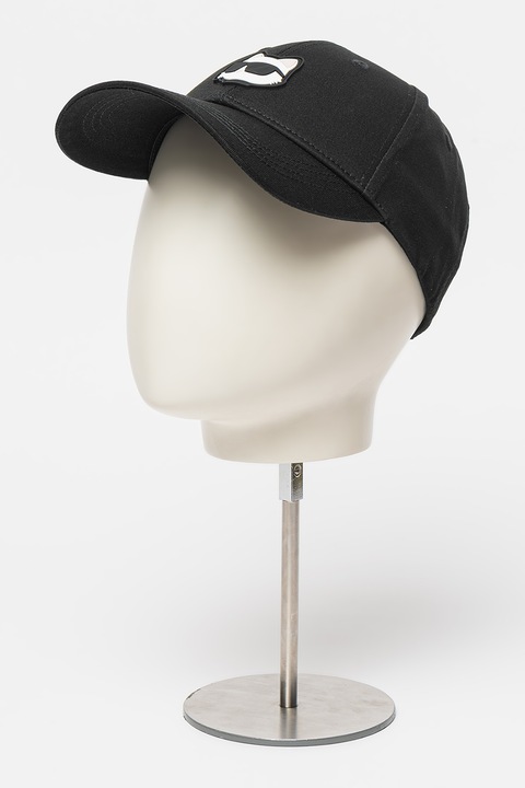 Karl Lagerfeld, Sapca cu aplicatie logo, Negru, Negru, One-Size