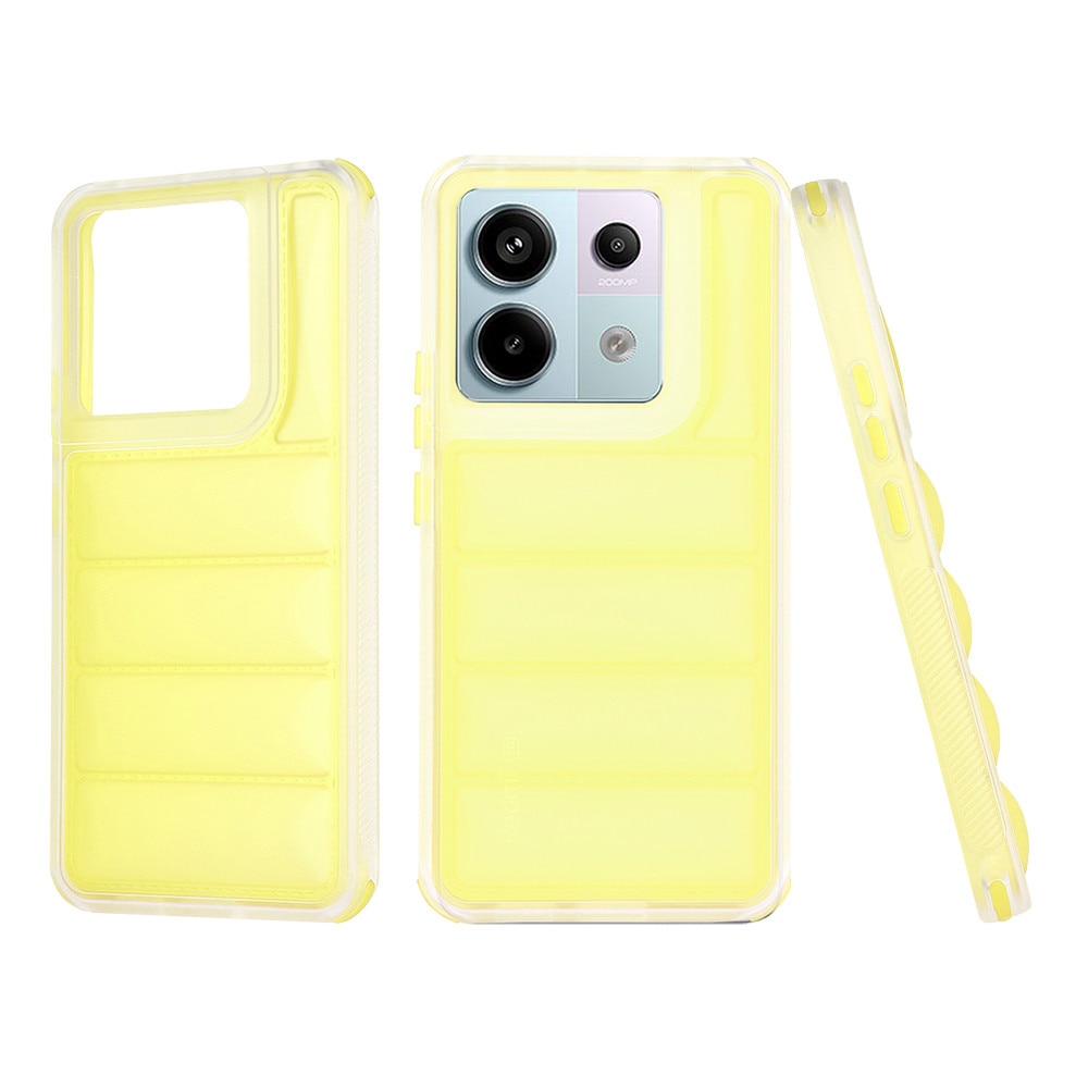 Husa pentru Xiaomi Redmi Note 13 Pro 5G / Poco X6, Techsuit Wave Shield, Yellow