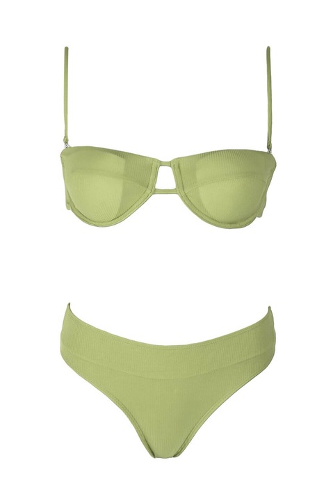 Бански Luigi от 2 части, S-M, Зелен, S-M