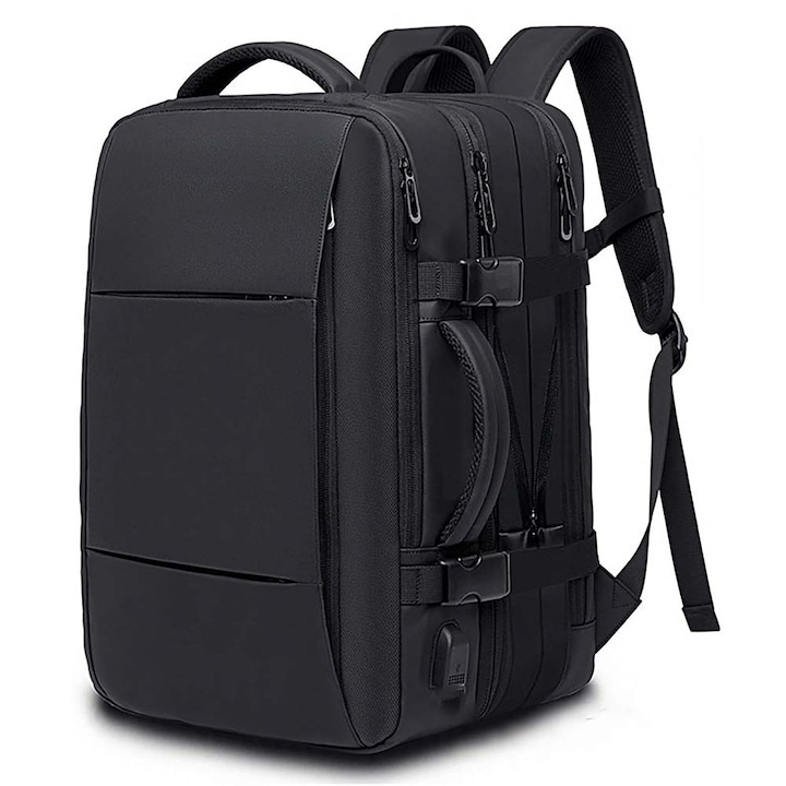 Dollcini, мъжка пътна чанта, travel/work/fashion, 433143, черна