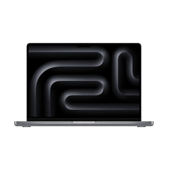 Apple MacBook Pro 14" laptop, Apple M3 chip 8 core, 8GB, 512GB SSD, Apple 10-core GPU, macOS, Magyar billentyűzet, Space Grey - 2023