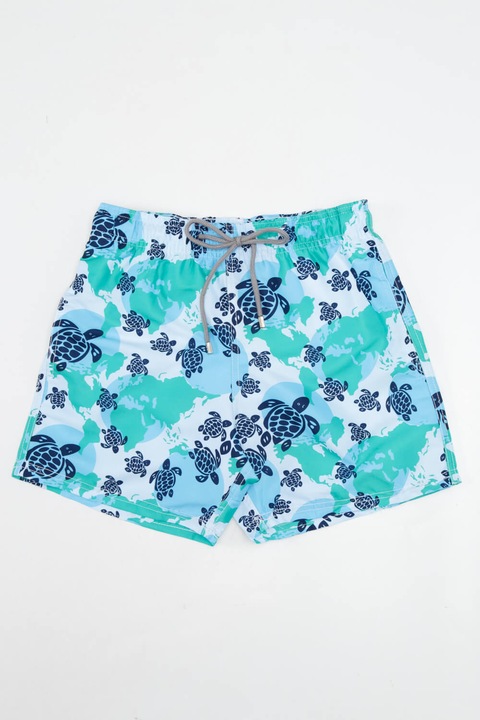 Costum de baie pentru barbati, Luigi, Turtles Slim Fit, Multicolor, S