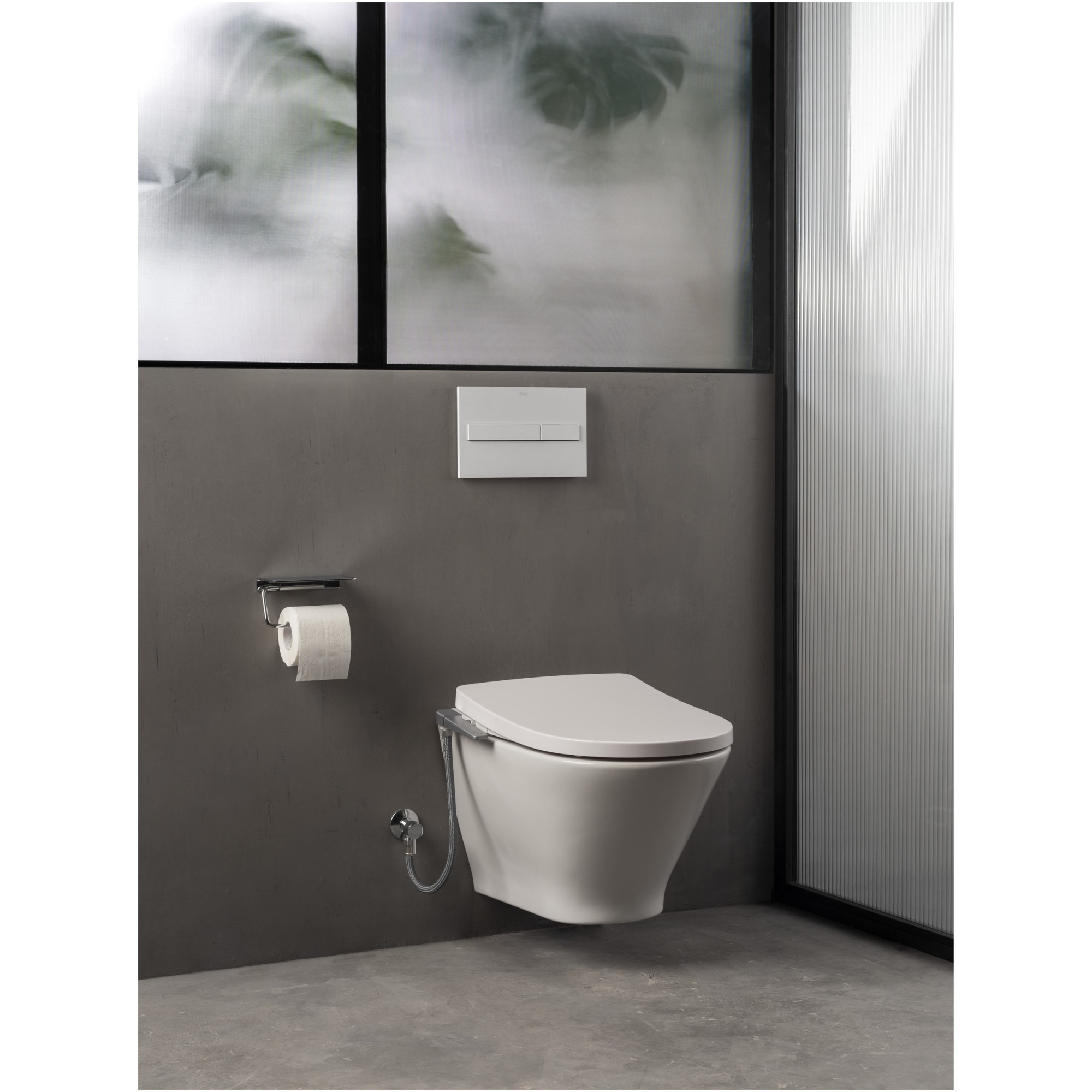 Капак за тоалетна чиния WC Roca Multiclean M3, С функция биде ...