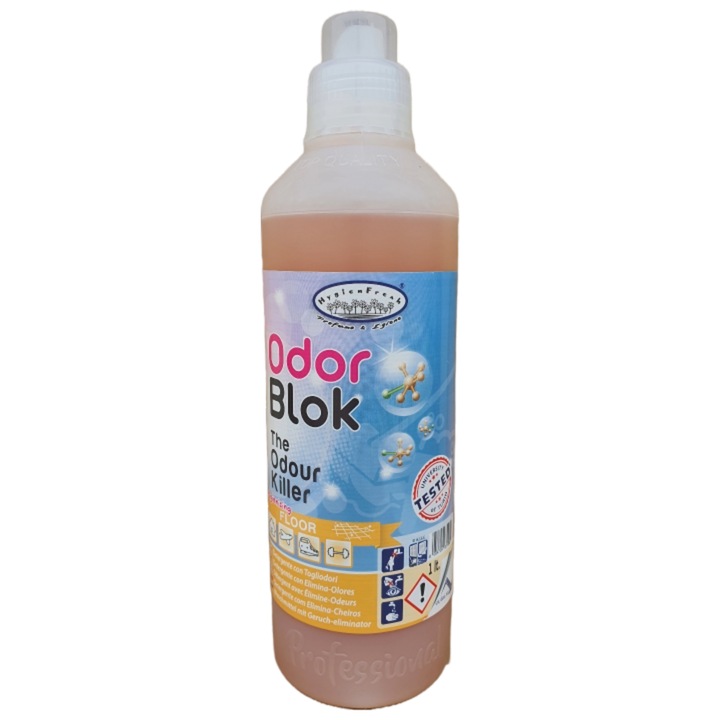 Detergent pardoseli, lichid, ODORBLOCK, 1L