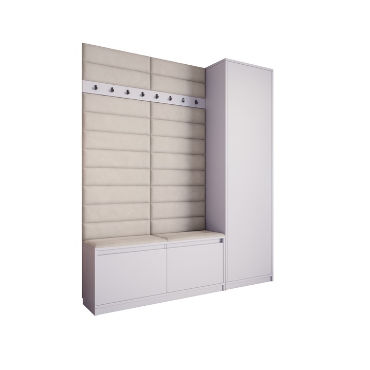 Cuier Klaus V Bej, 180 X 205 X 33 cm