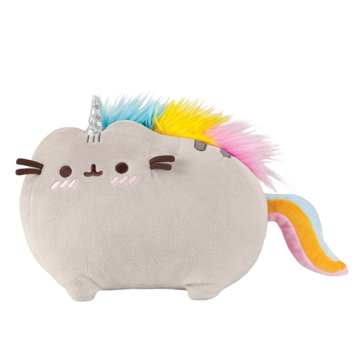 Jucarie de plus, Pusheen, Poliester, 24 cm, Multicolor