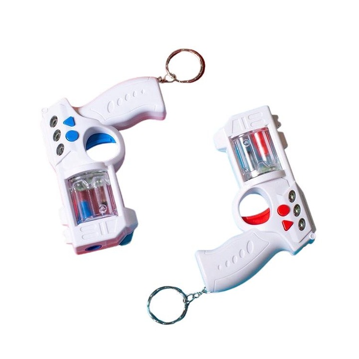 Set 2 pistoale laserTag, 9 x 7 cm, Multicolor