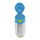 Termos cu cioc de silicon B.Box, 500 ml, +12 luni, albastru + verde