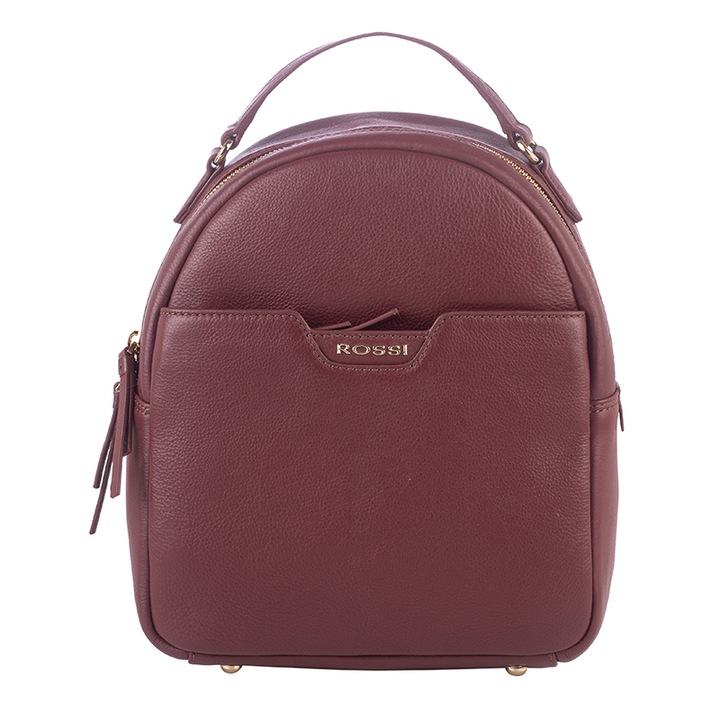 Дамска раница Rossi RSL96126, Винено червена