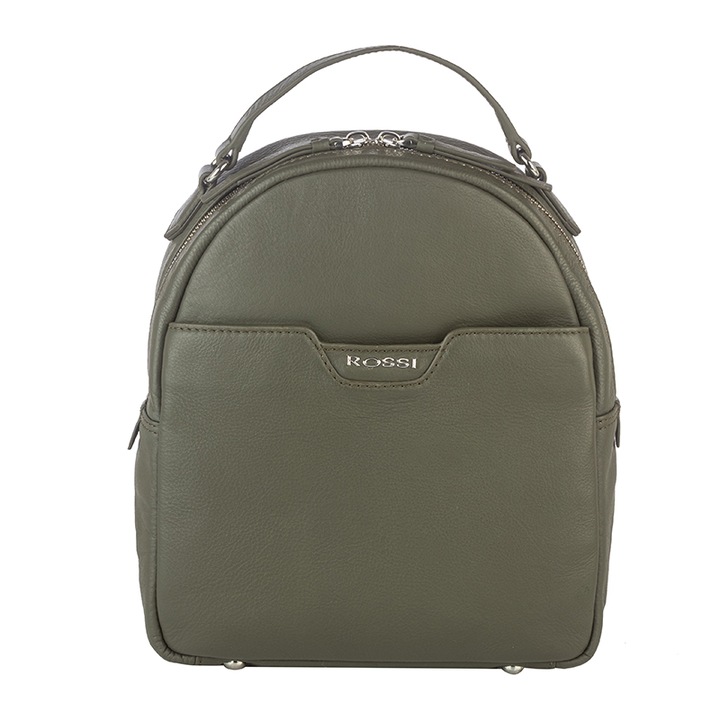 Дамска раница Rossi RSL96133, Маслено зелена