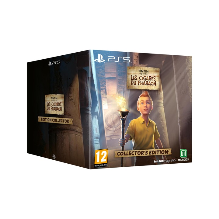 Joc Tintin Reporter Cigars Of The Pharaoh Collector's Edition Pentru Playstation 5