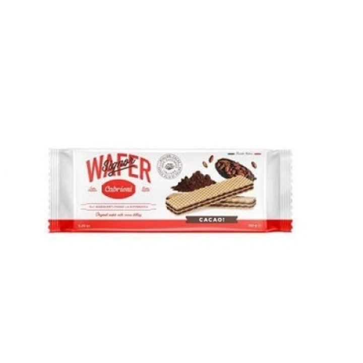Napolitane cu crema de cacao Wafer Cabrioni 150g