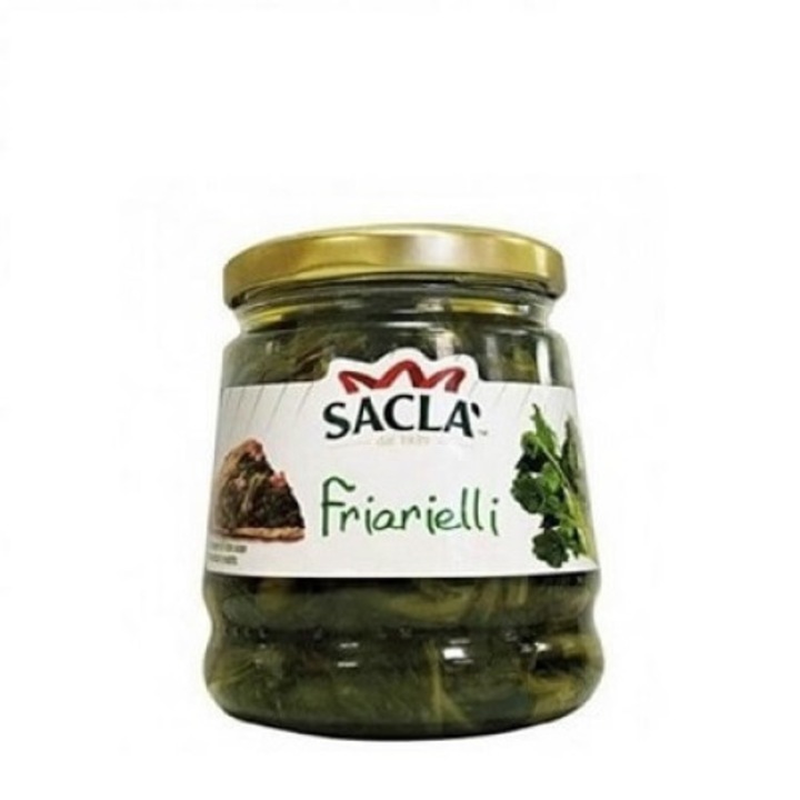 Conserva de broccoli Sacla Friarielli, 314g